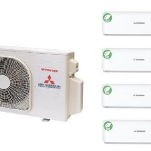 Mitsubishi Heavy Scm 80 Zs-w ( 4 X 9000btu ) мултисплит външно тяло