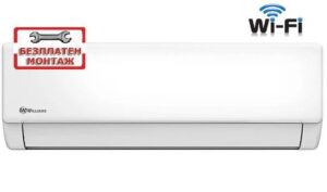 Начало 6 Williams Msgpau-09hrfn8-qrd1gw Glory Wifi с безплатен професионален МОНТАЖ мултисплит външно тяло